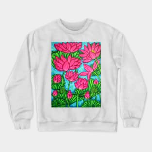 Lotus Bliss Crewneck Sweatshirt